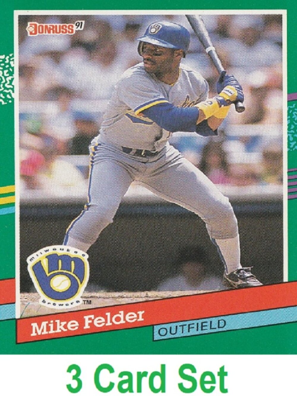 Mike Felder Baseball Card Collection